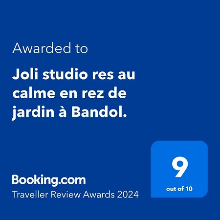 Joli Res Au Calme En Rez De Jardin à Bandol. Bandol